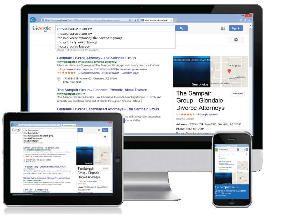 Get your business in search engine autocomplete